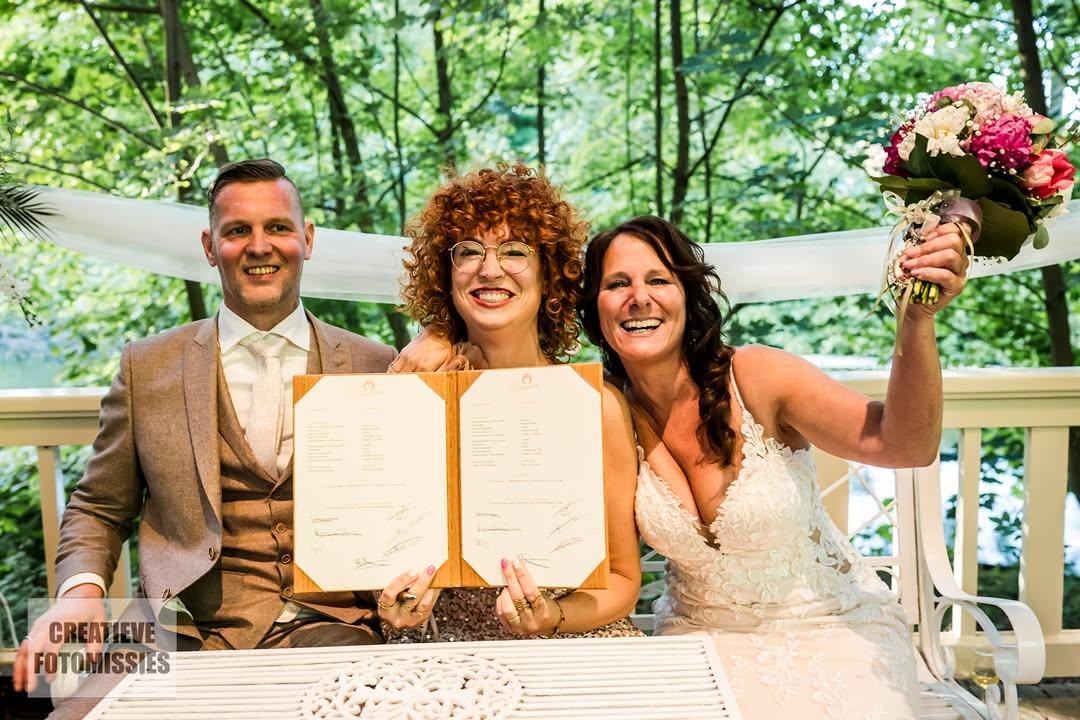 Ceremonie met humor